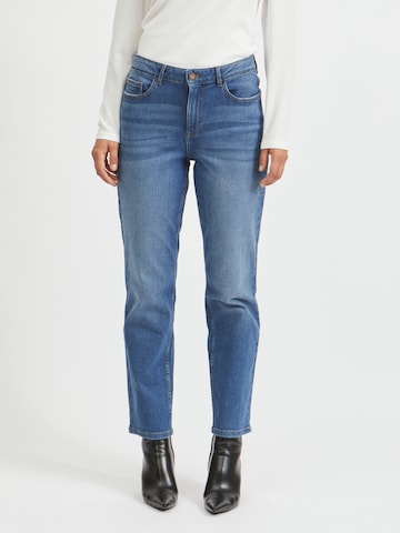 VILA Regular Jeans 'Jazz' in Blauw: voorkant