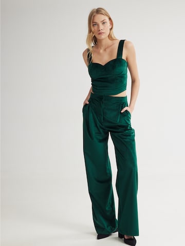 4TAILORS - Top 'Scarlet' em verde