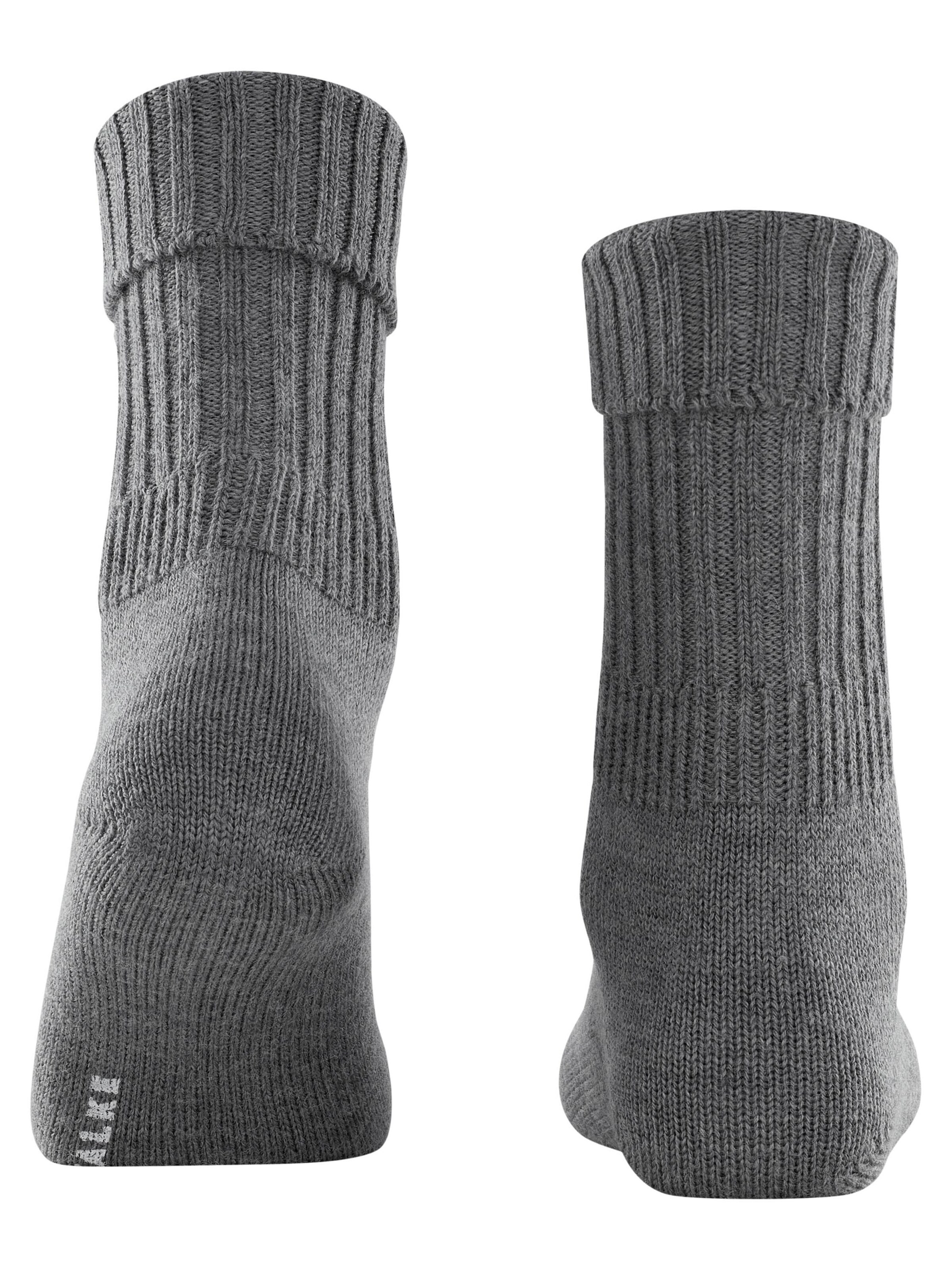 FALKE Socks 'Striggings Rib' in Grey