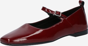 sarkans VAGABOND SHOEMAKERS Balerīnas ar siksniņu: no priekšpuses