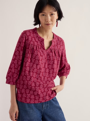 T-shirt 'Little Sun' Seasalt Cornwall en rouge : devant