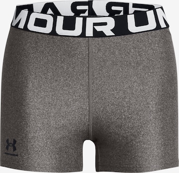 UNDER ARMOUR Workout Pants in Grey: front