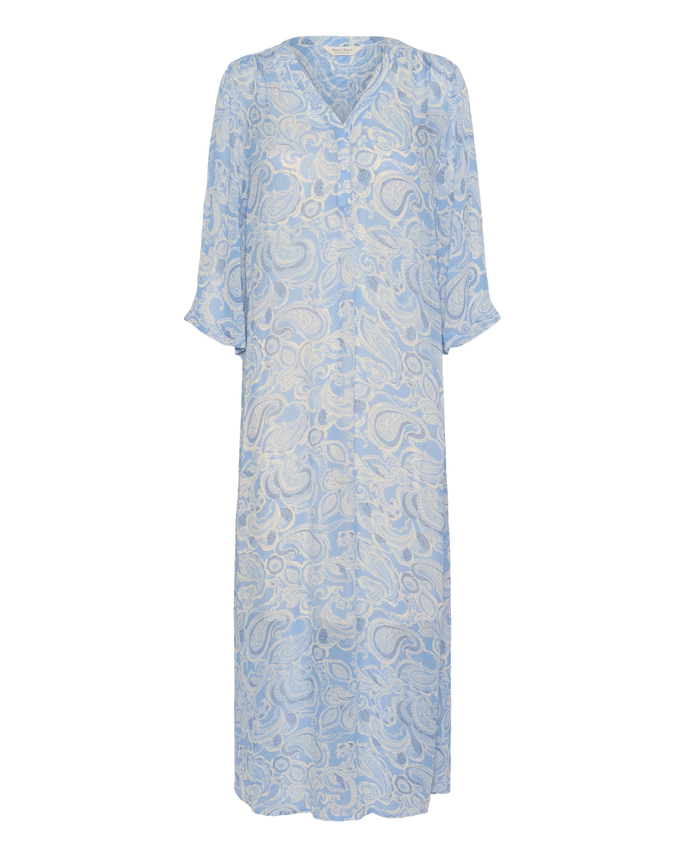 Part Two Kleid 'Berit' in Blau: Vorderseite