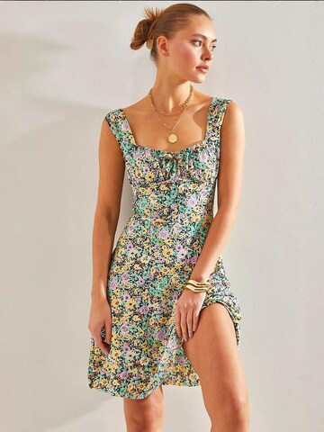 Bianco Lucci Kleid in Mischfarben