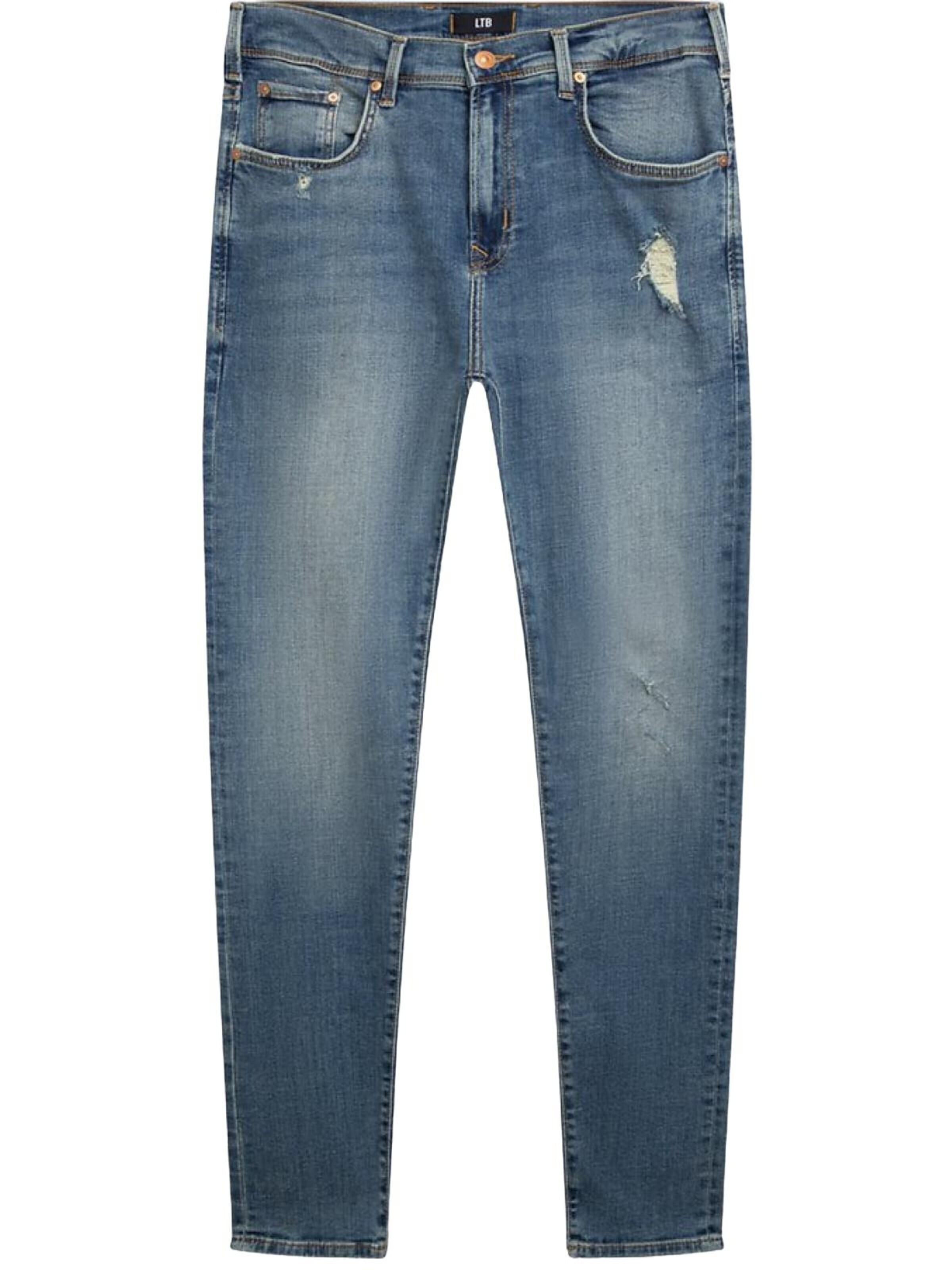 LTB Jeans - Skinny Vaquero 'LTB Jeans Herren Diego X Y Skinny Mid Waist Jeans' en azul: frente