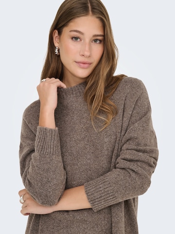 ONLY Pullover 'ONLHAZEL' in Braun