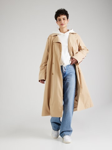 Pepe Jeans Between-Seasons Coat 'Marla' in Beige