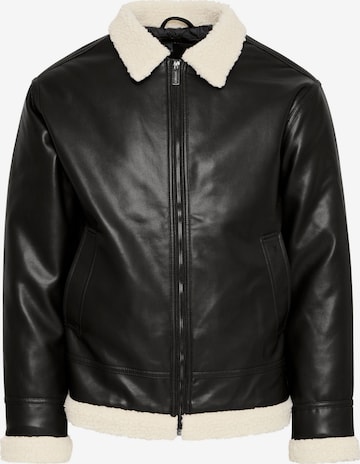 INDICODE JEANS - Chaqueta de entretiempo 'Sulto' en negro: frente