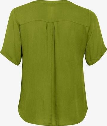KAFFE CURVE Μπλουζάκι 'Ami' σε πράσινο