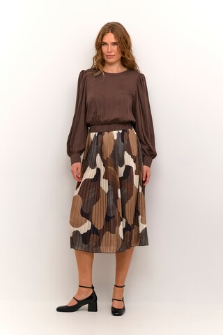 CULTURE Dress 'Carly' in Brown: front
