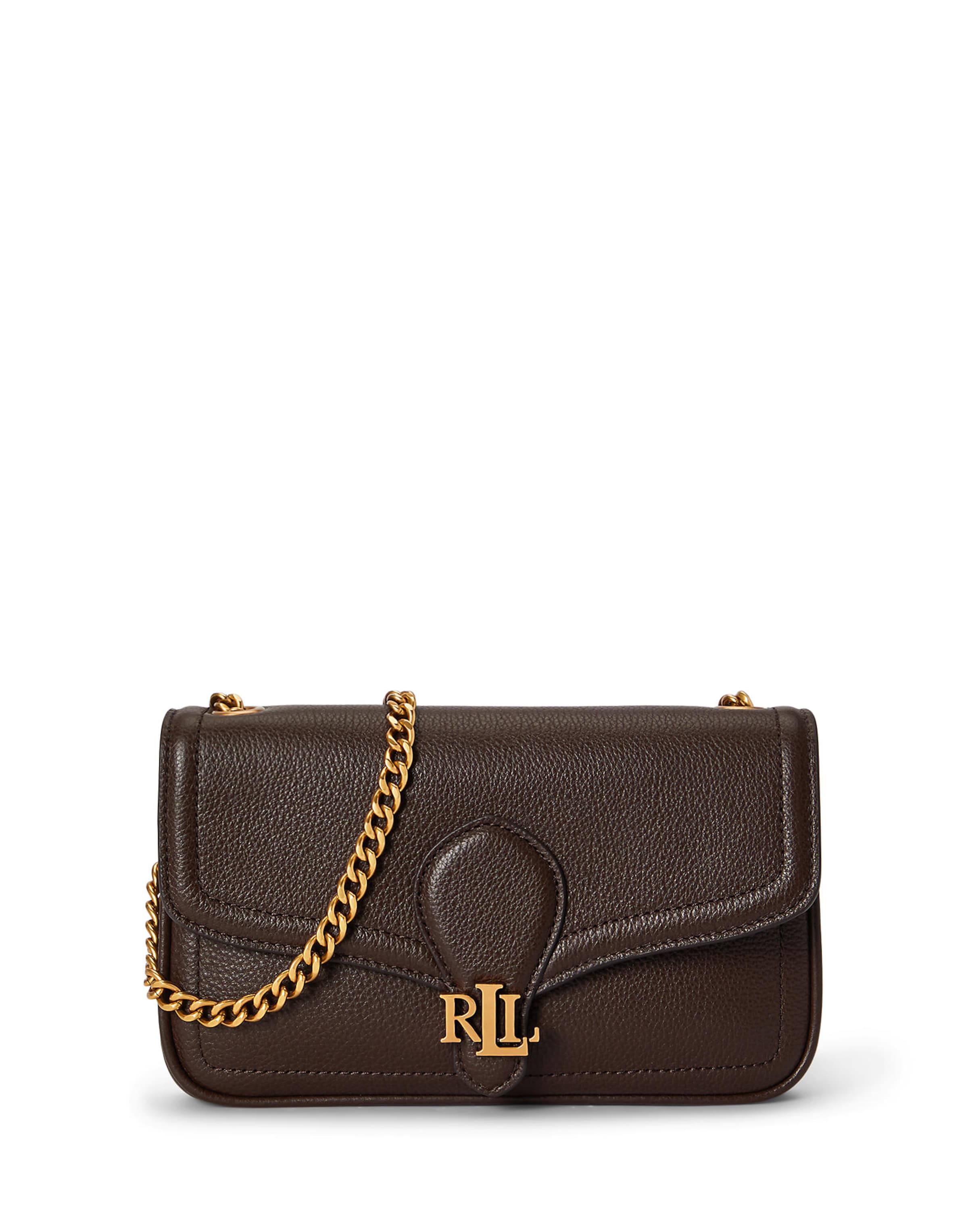Lauren Ralph Lauren Torba na ramię 'BRADLEY' w kolorze brązowy: przód