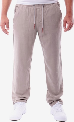 Reslad Pants 'Baumwollhose Freizeithose lang' in Grey: front