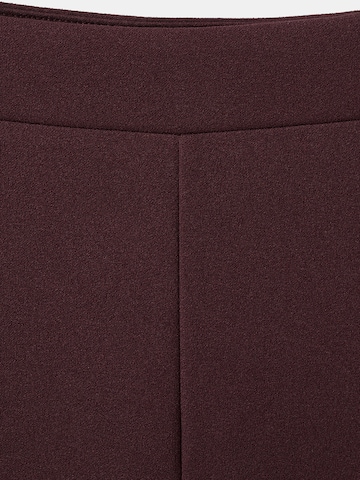 Wide leg Pantaloni 'AVAY' de la MANGO pe roșu