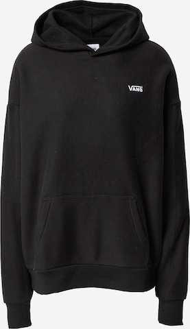 Sweat-shirt VANS en noir : devant