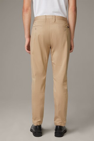 STRELLSON Slimfit Byxa 'Code' i beige