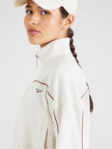 Veste de survêtement Reebok en beige