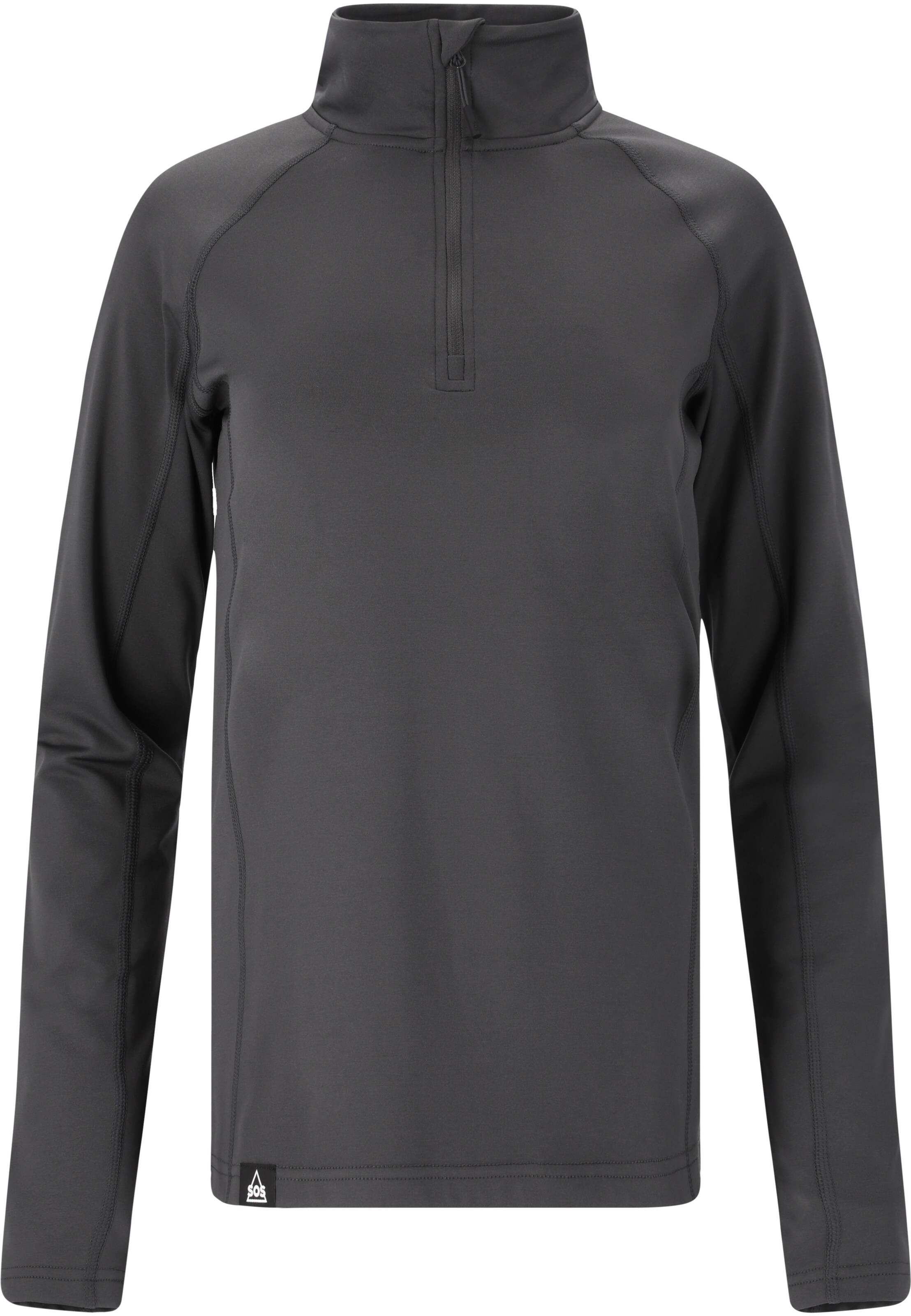 SOS Sportpullover in Grau: Vorderseite