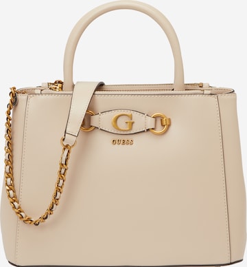 GUESS - Bolso de mano 'Izzy' en marrón: frente