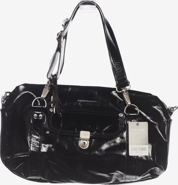 MANDARINA DUCK Handtasche gross Leder One Size in Schwarz: predná strana