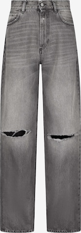 Wide leg Jeans 'Matilda' di Young Poets in grigio: frontale