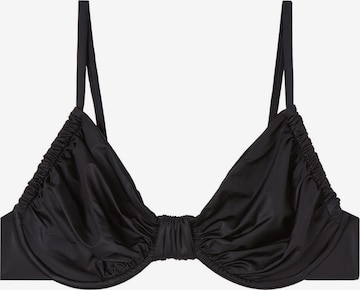 CALZEDONIA Balconette Bikinitop in Schwarz: predná strana