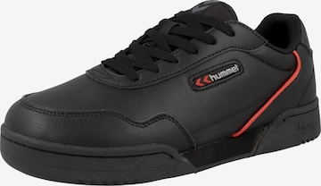 Hummel Platform trainers 'Forli' in Black: front