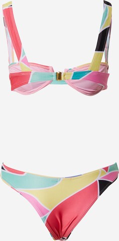 Nasty Gal Balkonetová Bikiny – pink