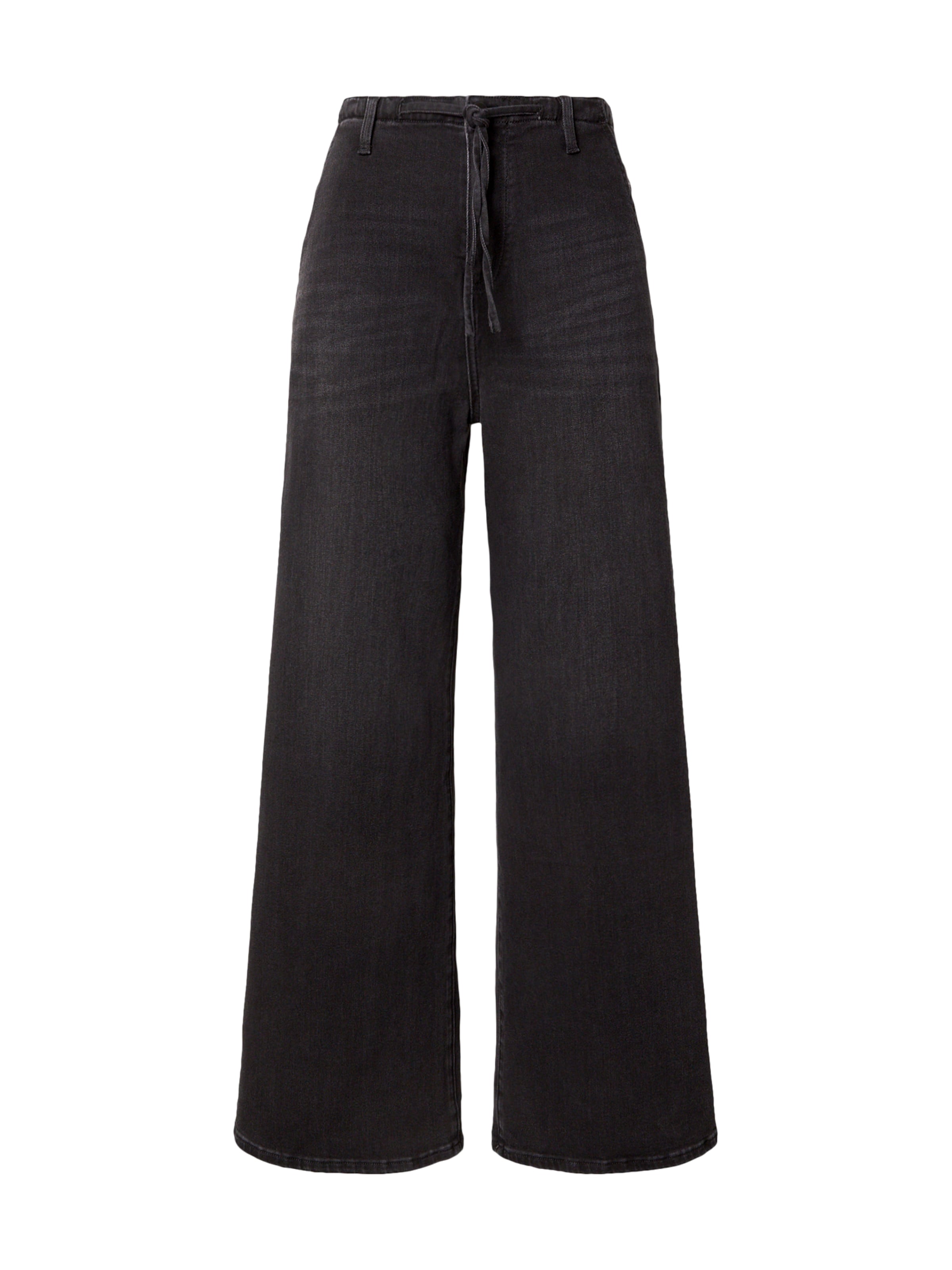 Elias Rumelis Laiad sääred Teksapüksid 'Charlotte', värv must: eest vaates