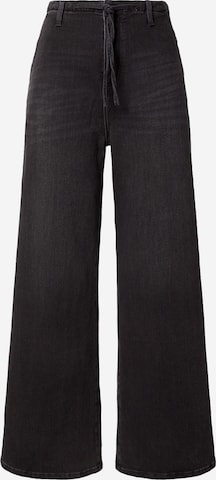 Elias Rumelis Wide Leg Farkut 'Charlotte' värissä musta: etupuoli