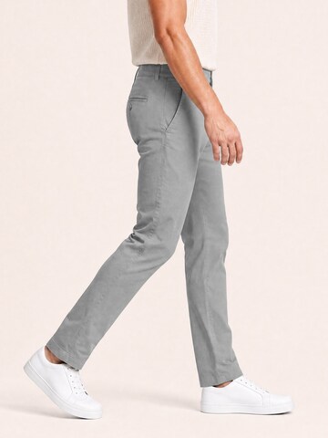 yazubi Slim fit Chino Pants 'Kyle' in Grey