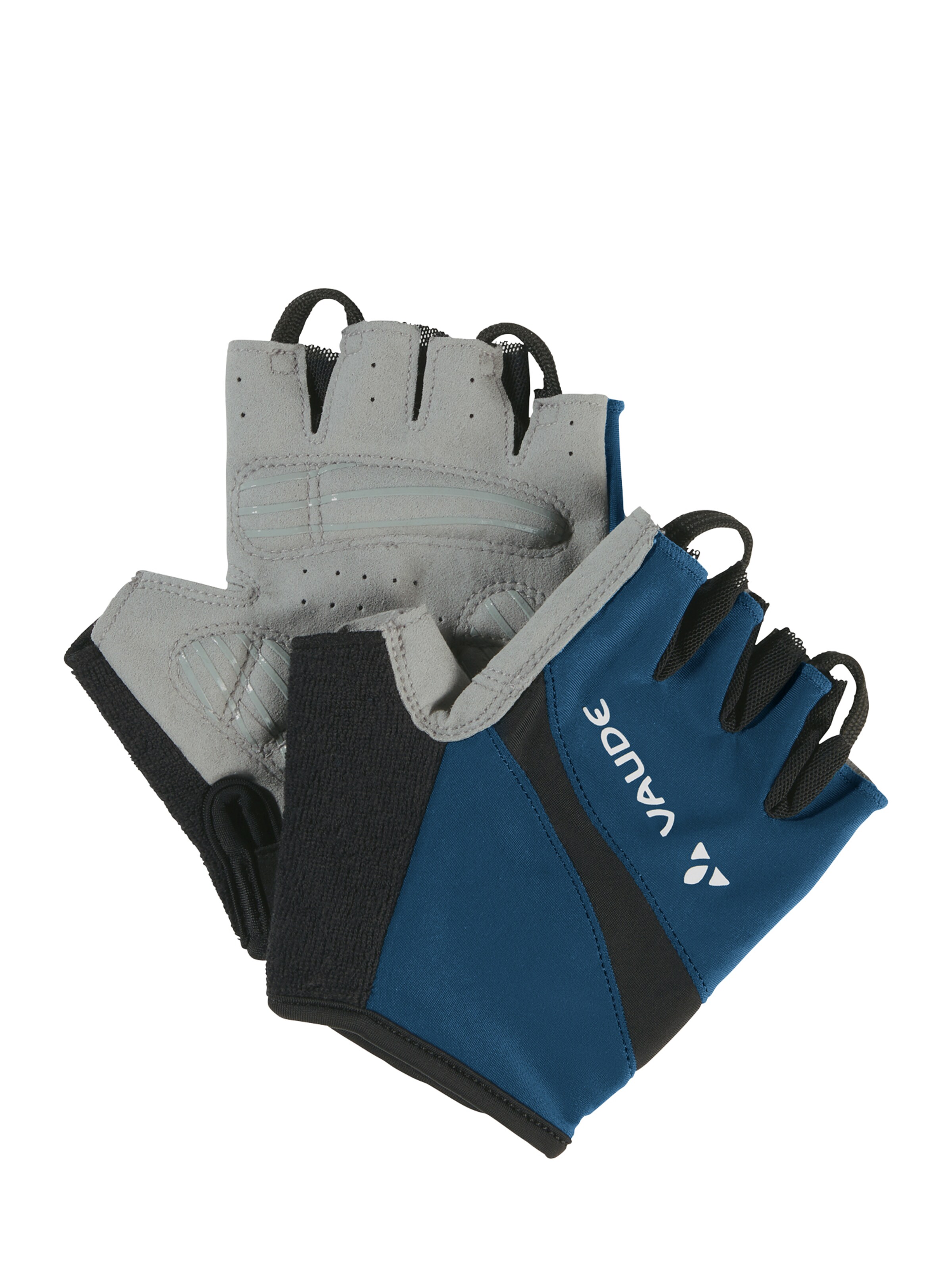 VAUDE Sporthandschuhe in blau / grau / schwarz, Produktansicht