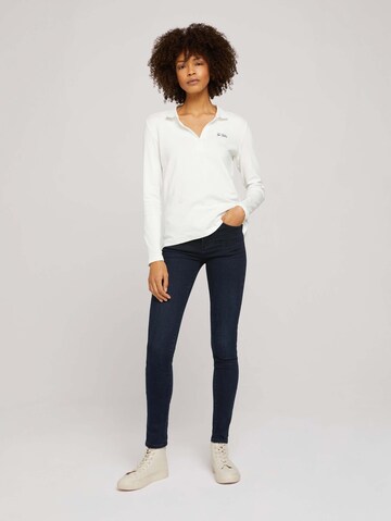 Skinny Jeans 'Kate' de la TOM TAILOR pe albastru