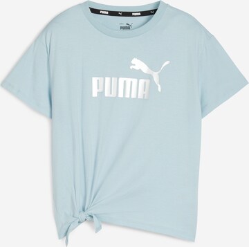 PUMA Tričko 'Essentials+' – modrá: přední strana