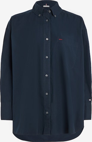 TOMMY HILFIGER Blouse in Blauw: voorkant