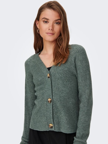 ONLY Knit Cardigan in Green