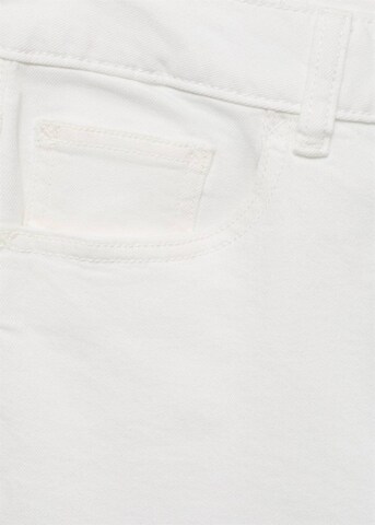MANGO TEEN Regular Jeans in Weiß