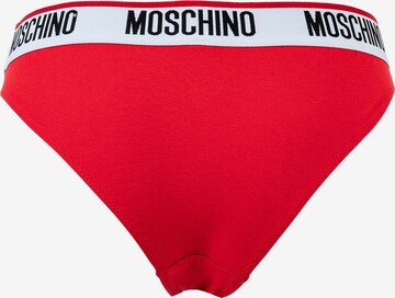 Slip di MOSCHINO in rosso