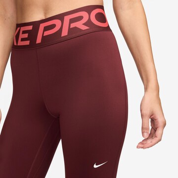 NIKE Skinny Sporthose 'Pro Sculpt' in Rot