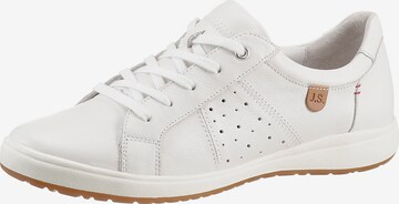 JOSEF SEIBEL Sneakers laag 'Caren' in Wit: voorkant