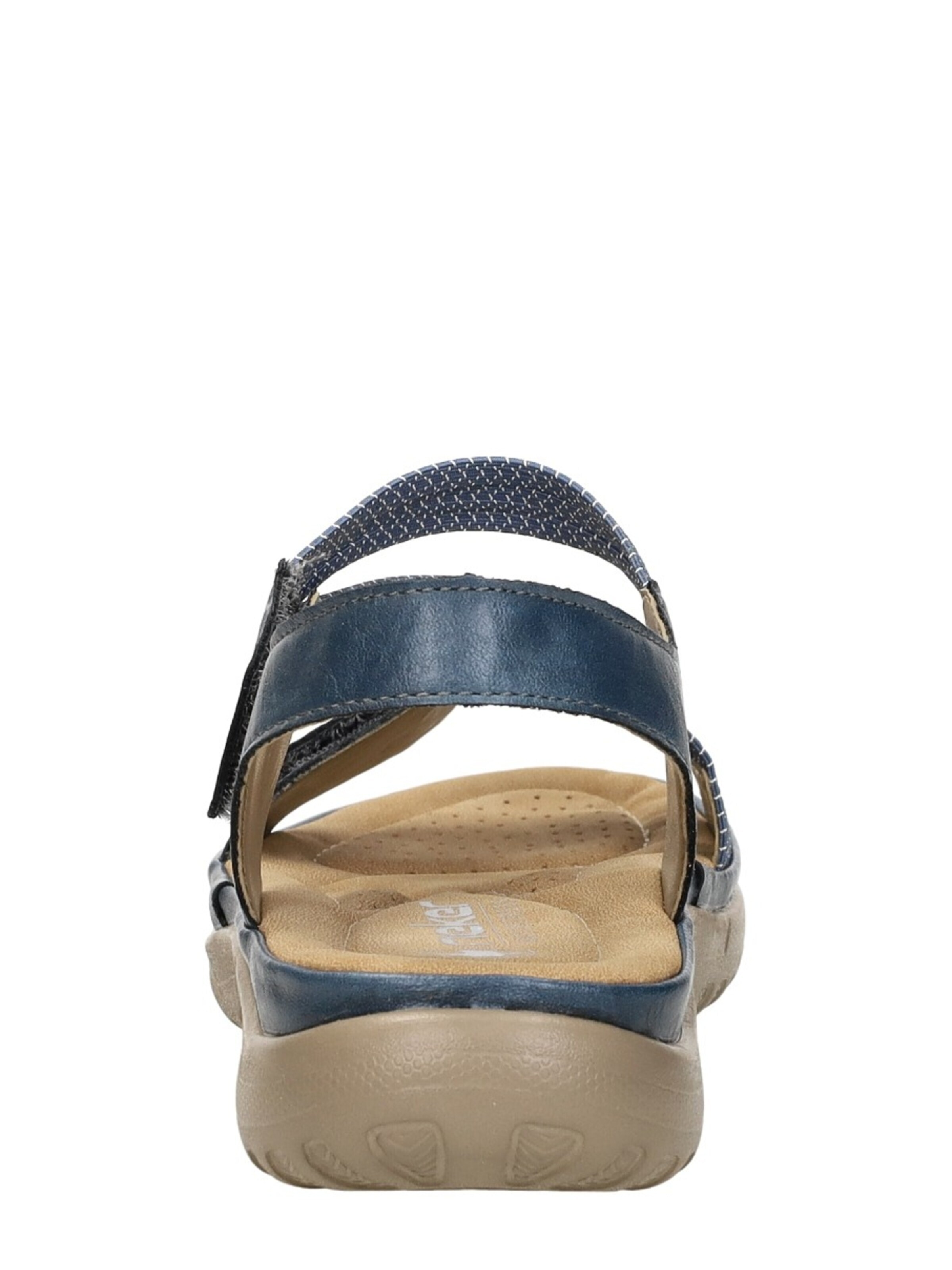 Sandales 'Sandalen Plat' Rieker en bleu