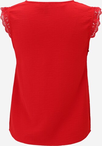 Vero Moda Petite Блузка 'NANNA' в Красный