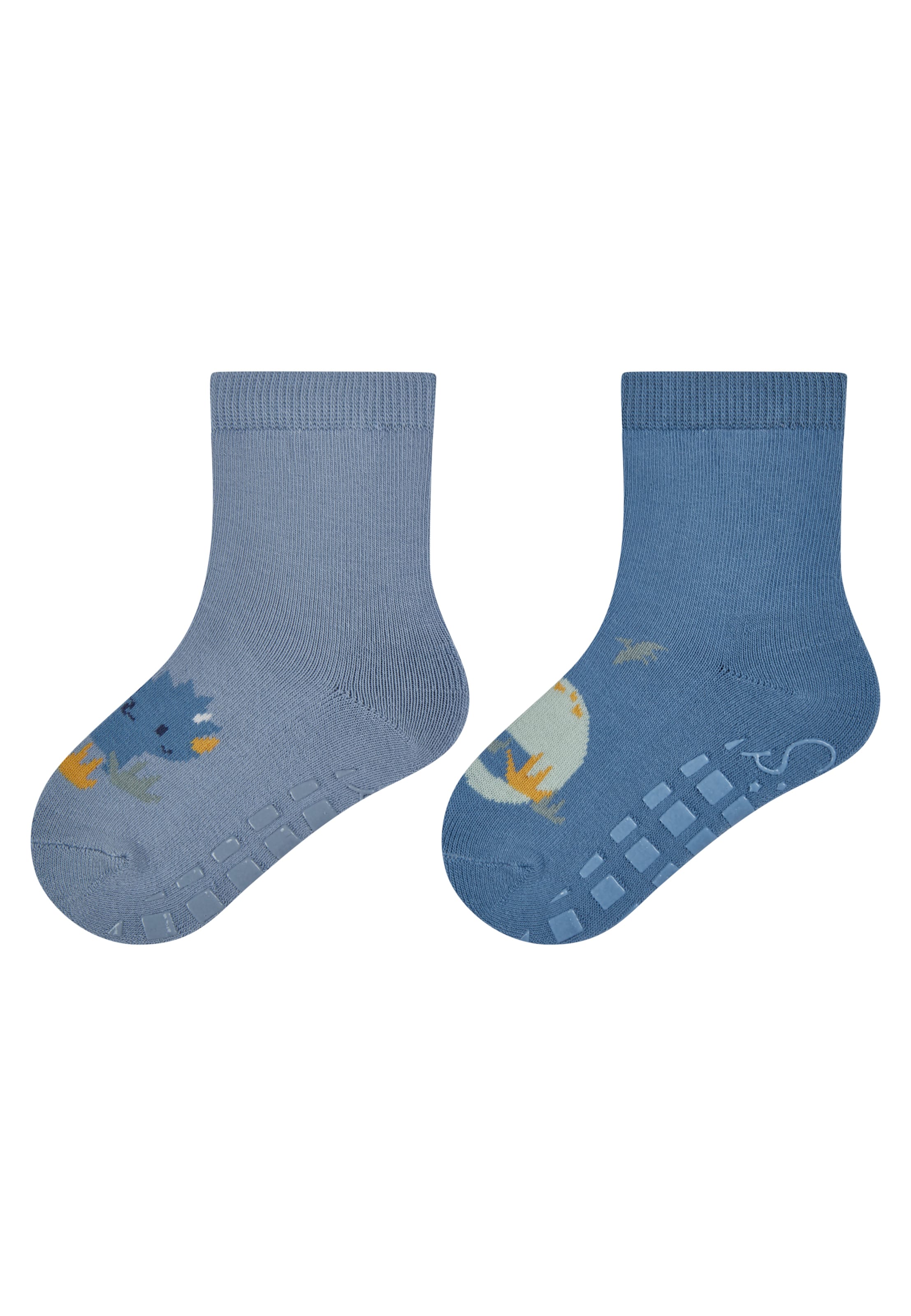 STERNTALER Socks 'Dino' in Blue: front