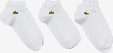 Lacoste Sport Athletic Socks in White