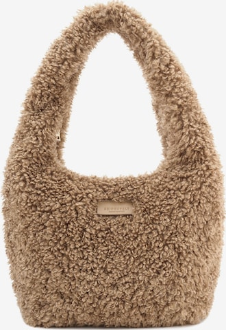 Borsa a spalla 'Letje' di Seidenfelt in marrone: frontale