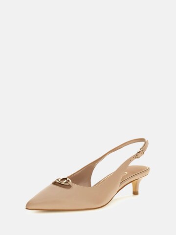 GUESS Slingback Pumps 'Jessah' in Beige
