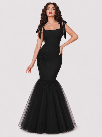 Elena Athanasiadou Cocktailkleid‌‌‌‌‌‌‌‌ in Schwarz: Vorderseite