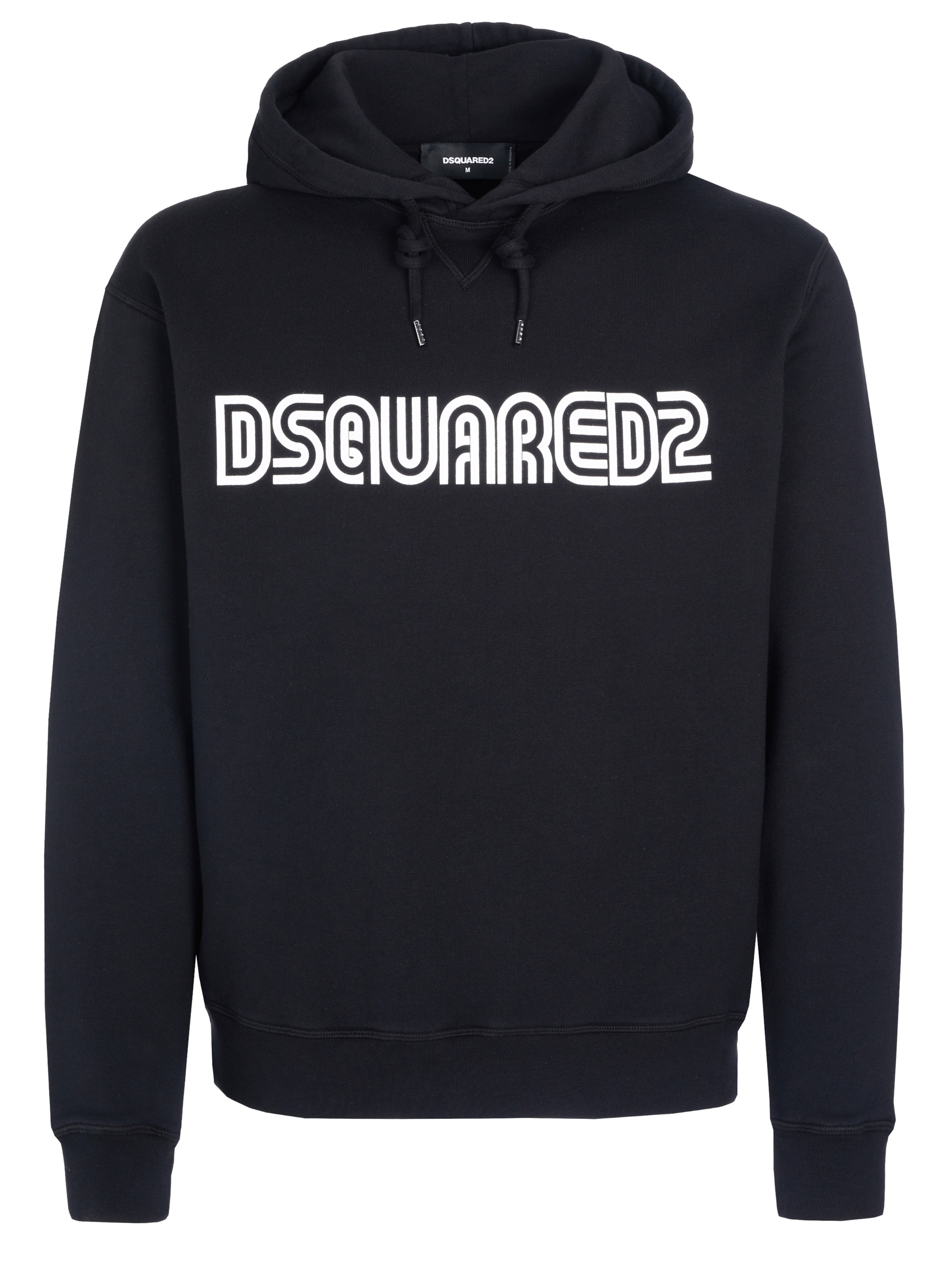 DSQUARED2 Sweatshirt in Schwarz: Vorderseite