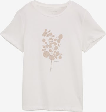 T-shirt TOM TAILOR en blanc : devant