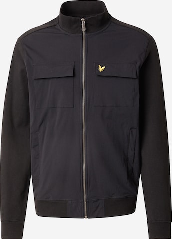 Lyle & ScottPrijelazna jakna - crna boja: prednji dio