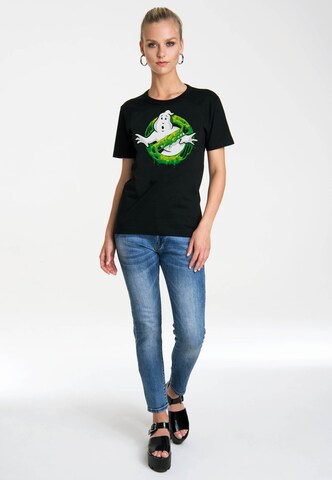 LOGOSHIRT Shirt 'Ghostbusters Slime Logo' in Mixed colors
